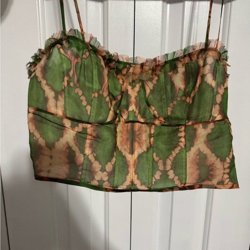 Ulla Johnson Multicolor Silk Tank Top - Picture 5 of 8